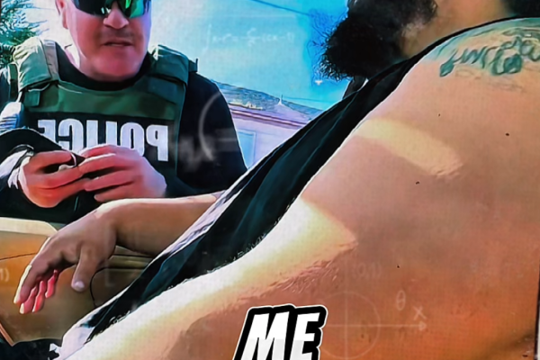 🐱🚓 Police Try to ARREST a Cat Behind the Wheel — What Happens Next Is PURE CHAOS! 😂 (Watch part 2 in the first comment)