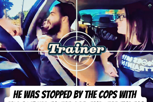 Cops Pulled Him Over With a Pitbull in the Backseat… What Happened at the End SHOCKED EVERYONE 😱🐶 (Watch part 2 in the first comment)