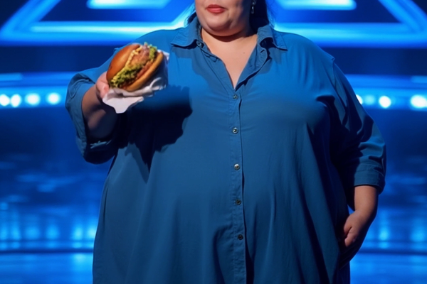 AGT Contestant Walks on With a Burger—Then Transforms Into a Completely Different Person in the Most Unexpected Twist Yet