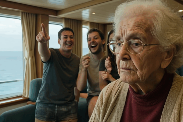 Cruise Guests Mocked an Old Woman in the VIP Lounge—Until the Captain Walked in and Spoke