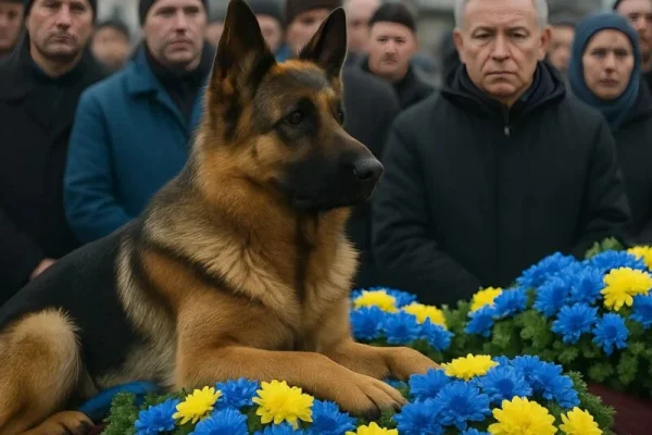 The Shepherd Dog Barked at His Owner’s Coffin and Trampled the Flowers: When the Coffin Was Opened, the Attendees Were…