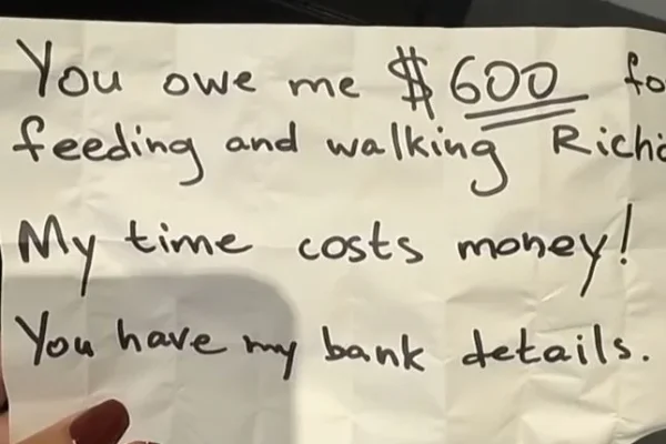 MY MOTHER-IN-LAW DEMANDED $600 FOR WATCHING OUR DOG WHILE I WAS IN LABOR – I AGREED, BUT NOT WITHOUT A STIPULATION