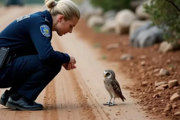 A tiny owl stopped a Cotswolds officer in her tracks—and what she uncovered was heartbreaking…