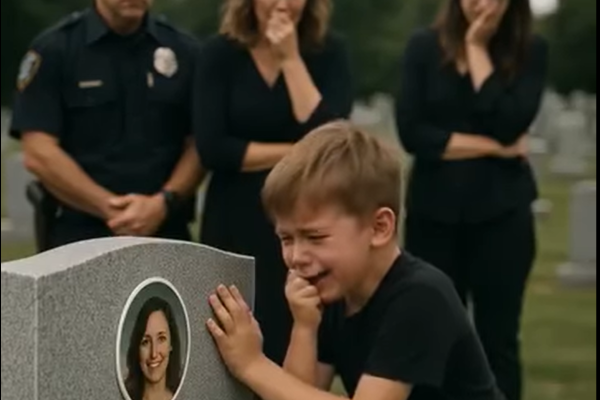 The boy screamed at his mother’s grave that she was alive – no one believed him until the police arrived