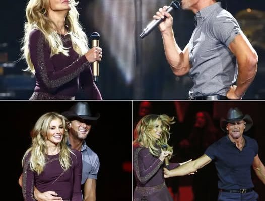 Tim McGraw and Faith Hill Shocked 17,000 Fans by Opening Their Tour with an ’80s Soul Hit Instead of a Country Classic