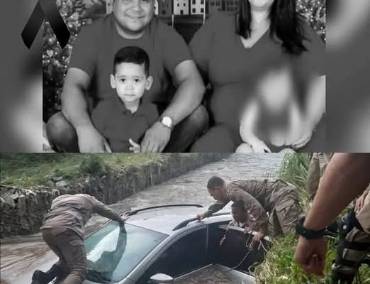 Father, mother and son are found dead in a car in a river, they were with their m…See more