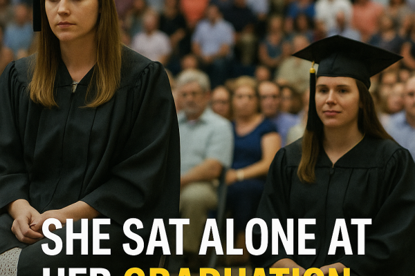 🎓 She Sat Alone at Her Graduation — Until a Stranger Changed Everything 💔➡️👏