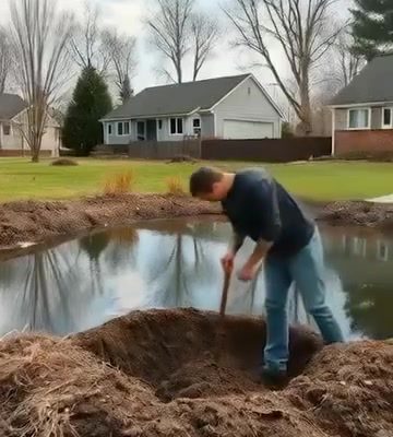 ENTITLED NEIGHBOR BURIED MY POND – I SHOWED HIM WHY YOU DON\’T CROSS AN OLDER