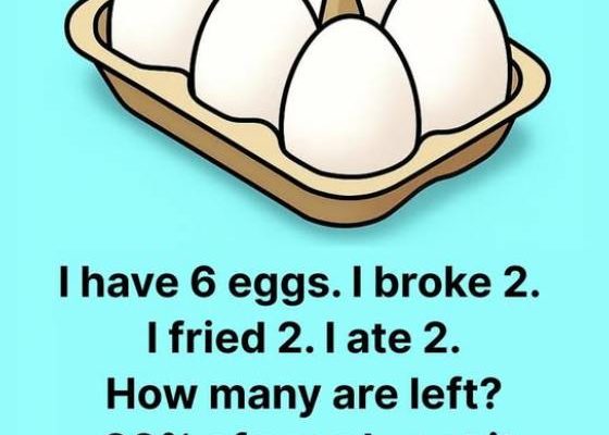 Viral test for missing eggs and few solve