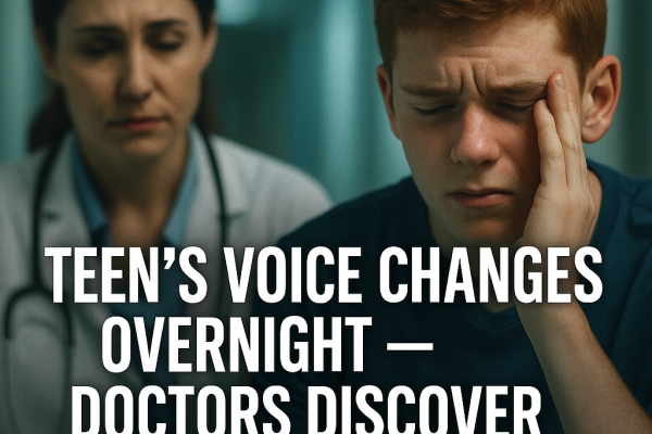 Teen’s Voice Changes Overnight — Doctors Discover the Unthinkable