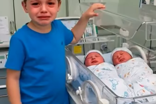 He became a big brother and lost his mom — all in the same day.