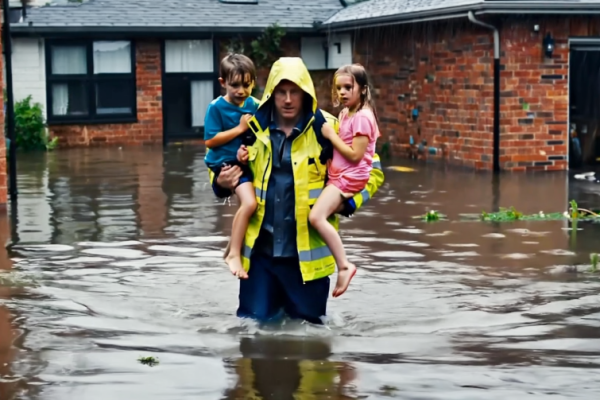 He Saved My Kids From the Flood, Then Vanished Without a Name