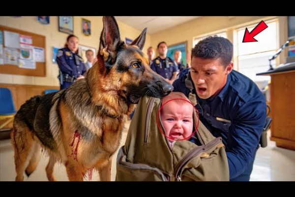 Wounded K9 Dragged Backpack to Police — What Was Inside Changed Everything – papasuke