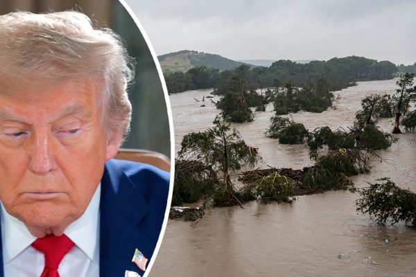 White House condems “depraved lie” about Donald Trump & Texas floods